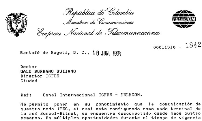 Imagen para Desconexión del canal Internacional ICFES-TELECOM