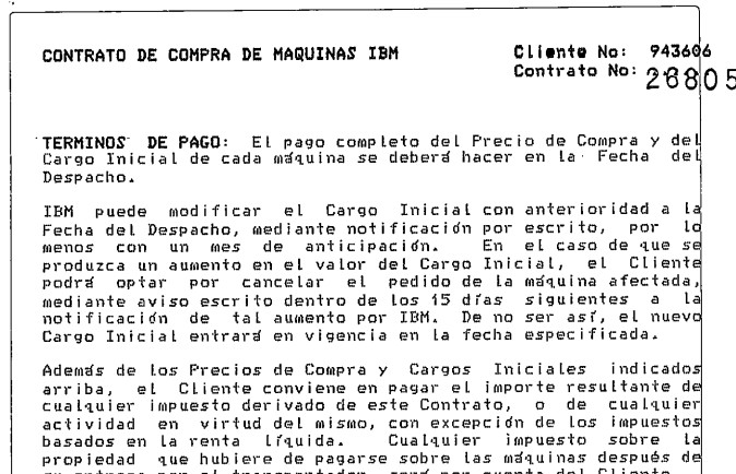 Imagen para Contrato de compra de máquinas IBM