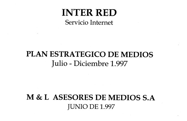 Imagen para Plan estratégico de Medios de InterRed