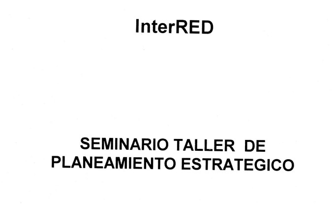 Imagen para Seminario taller de planemiento estratégico de InterRed