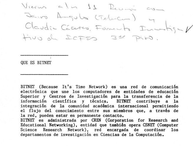 Imagen para Qué es BITNET, su establecimiento en Colombia, beneficios, servicios, miembros y usuarios