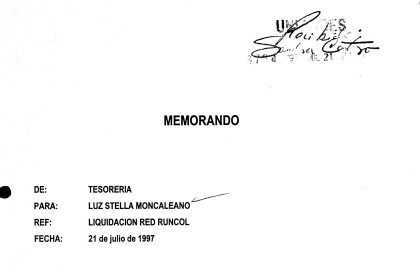 Imagen para Liquidación Red RUNCOL