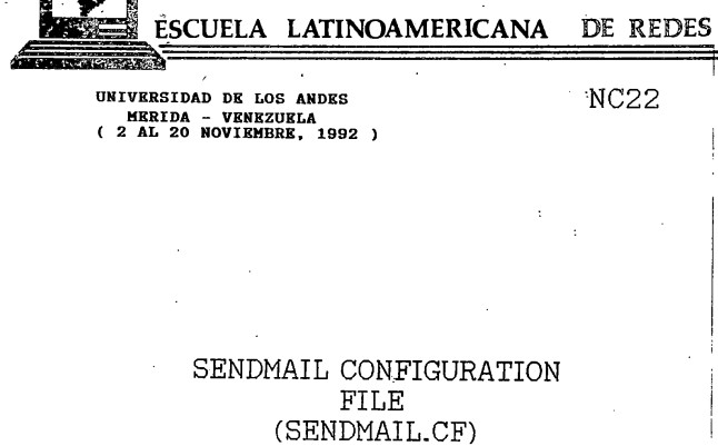 Imagen para Sendmail Configuration File