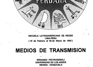 Imagen para Medios de transmisión. Proyecto Red Nacional de Ciencia, Educación y Tecnología