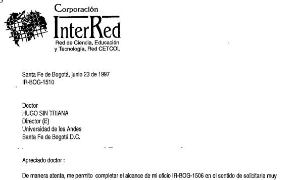 Imagen para Enlace entre la Universidad de los Andes y Hemeroteca Nacional