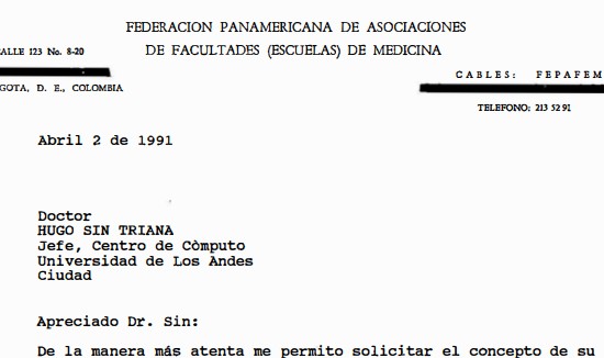 Imagen para Solicitud de Federación conexión red BITNET