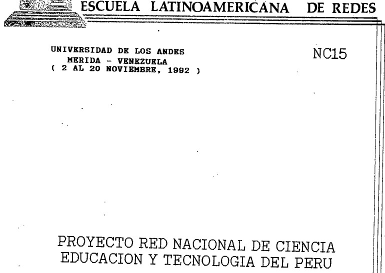 Imagen para Proyecto Red Nacional de Ciencia y tecnología del Perú