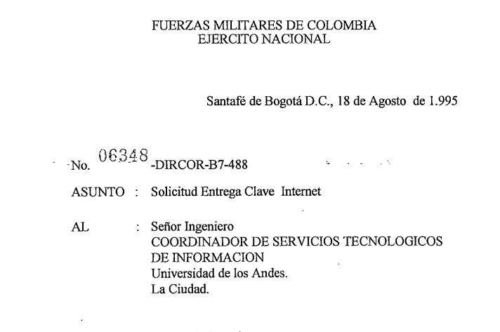 Imagen para Solicitud entrega clave internet al Ejército