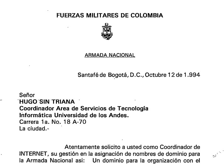 Imagen para Solicitud de dominios para la Armada Nacional